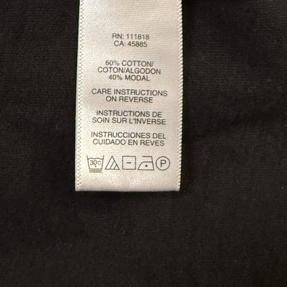 Michael by Micheal Kors Black 3/4 Sleeve Round Neck Shirt Dress - Picture 6 of 6